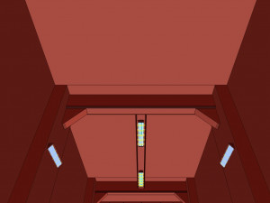 railway tunnel - pbr Model 3D