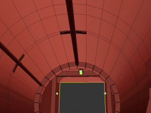 railway tunnel - pbr Model 3D