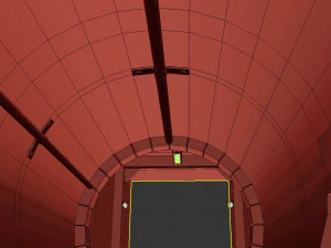 railway tunnel - pbr 3D Model