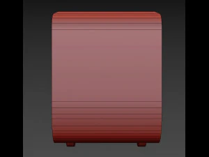 caravan trailer - pbr low-poly 3D Model