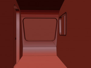 caravan trailer - pbr low-poly 3D 模型
