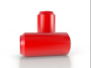 beverage can 250 ml low-poly 3D Model