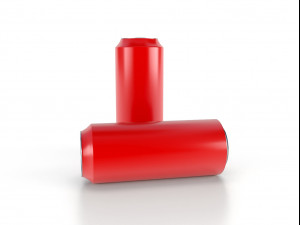 beverage can 355 ml low Modello 3D