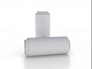 beverage can 355 ml low Modello 3D