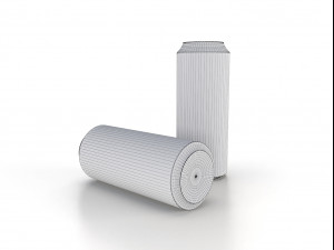 beverage can 355 ml low Modello 3D