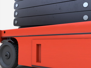 scissor lift platform - pbr 3D Model