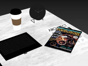 ikea office workplace 2 3D Model