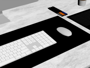 ikea office workplace 2 3D Модель