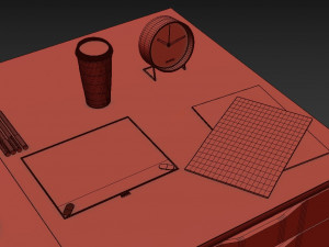 ikea office workplace 2 3D Модель