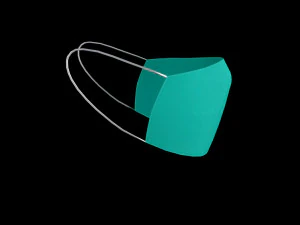 surgical mask - pbr 3D Model