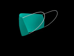 surgical mask - pbr 3D Model