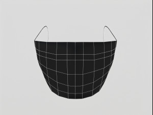 surgical mask - pbr 3D-Modell