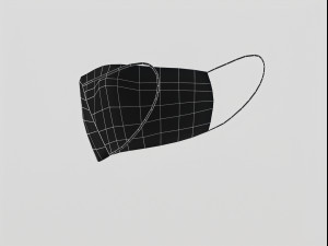 surgical mask - pbr 3D-Modell