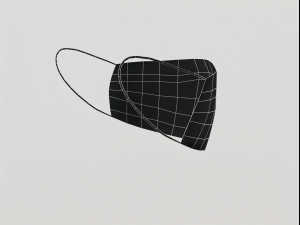 surgical mask - pbr 3D-Modell