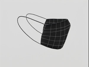 surgical mask - pbr 3D-Modell