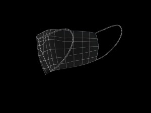 surgical mask - pbr 3D 모델