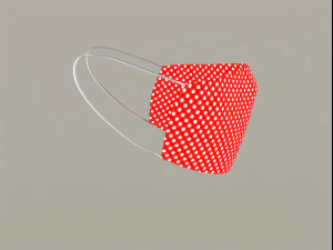 surgical mask - pbr 3D Model