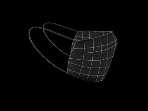 surgical mask - pbr 3D 모델