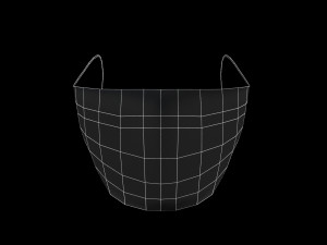 surgical mask - pbr 3D 모델