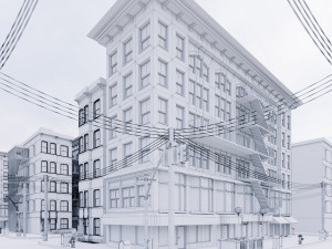 nyc- new york city build 3D मॉडल