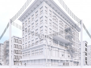 nyc- new york city build 3D मॉडल