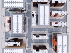 nyc- new york city build 3D मॉडल