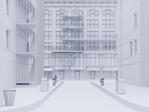 nyc- new york city build 3D मॉडल