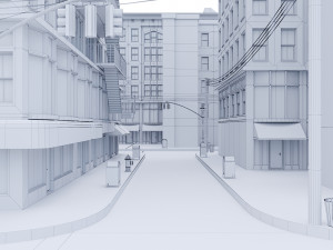 nyc- new york city build 3D मॉडल
