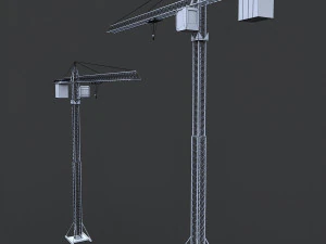 construction crane 3D Model