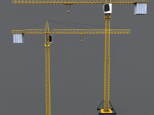 construction crane 3D Model