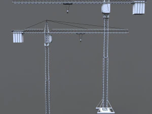 construction crane 3D Model