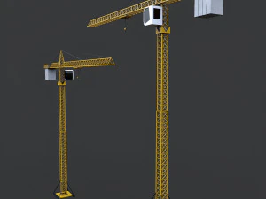 construction crane 3D Model