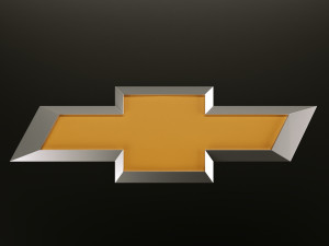 chevrolet logo 3D Model