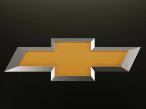 логотип chevrolet 3D Модель
