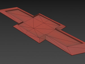 chevrolet logo Model 3D