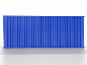 shipping container 20ft 3D Модель