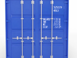 shipping container 20ft 3D Model