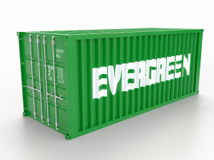 shipping container 20ft 3D Модель
