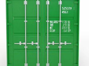 cont&ecirc;iner de transporte 20 p&eacute;s Modelo 3D