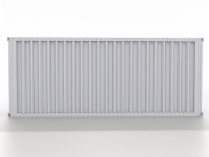 shipping container 20ft 3D Модель