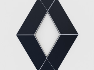 renault logo 3D मॉडल