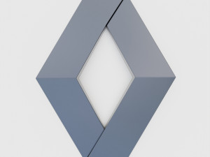 renault logo 3D मॉडल