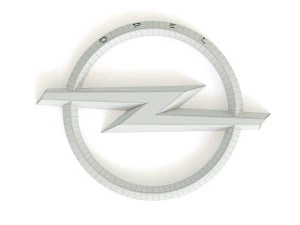 логотип опель 3D Модель