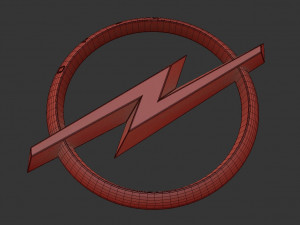 opel logo Modelo 3D