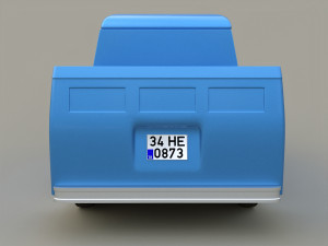 volkswagen transporter t2 Modello 3D