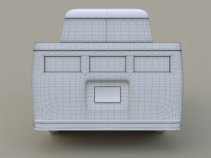 volkswagen transporter t2 Modello 3D