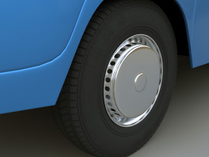 volkswagen transporter t2 Modello 3D