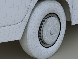 volkswagen transporter t2 Modello 3D
