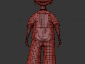 cartoon boy 3D Model