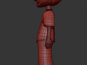 cartoon boy 3D Модель